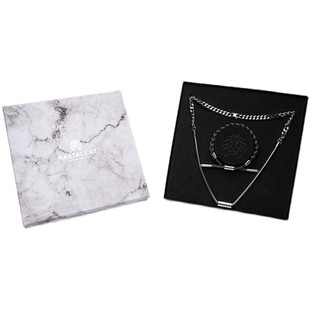 RASTACLATx SOFTMARBLE联名限定 男女生情侣手链项链套装礼盒礼物