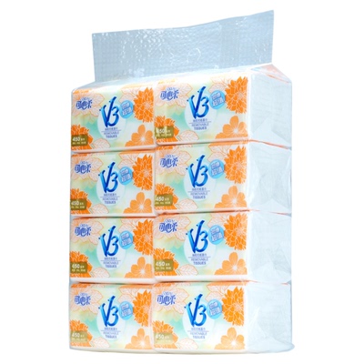 可心柔80包整件装批发婴儿卫生纸