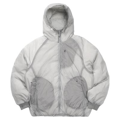 瞬时山野透视结构白鹅绒羽绒服