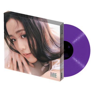 现货BLACKPINK JISOO 金智秀紫胶SOLO专辑 LP黑胶唱片小卡周边