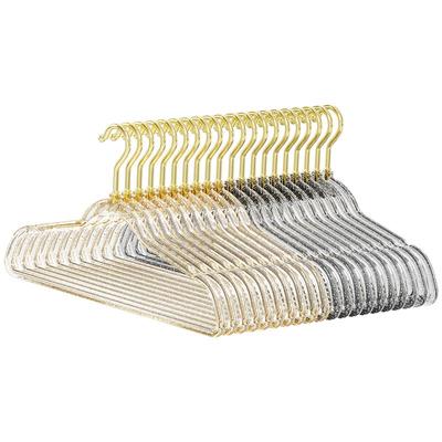 亚克力透明衣架家用挂衣无痕防滑