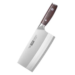 四夕郎家用不锈钢菜刀斩切刀前切后砍两用刀砍骨头烧腊宵夜挡菜刀