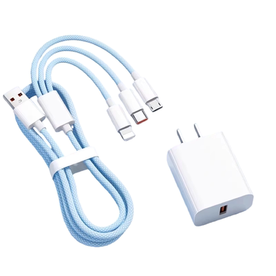 【新款三合一数据线以一敌三】