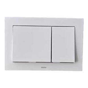 TOTO挂壁墙排马桶配件WH035 036 037 MB007D入墙水箱面板冲水按键