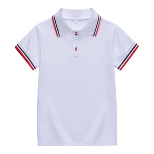 儿童班服POLO衫中小学生校服半袖幼儿园园服polo领长袖运动会服装