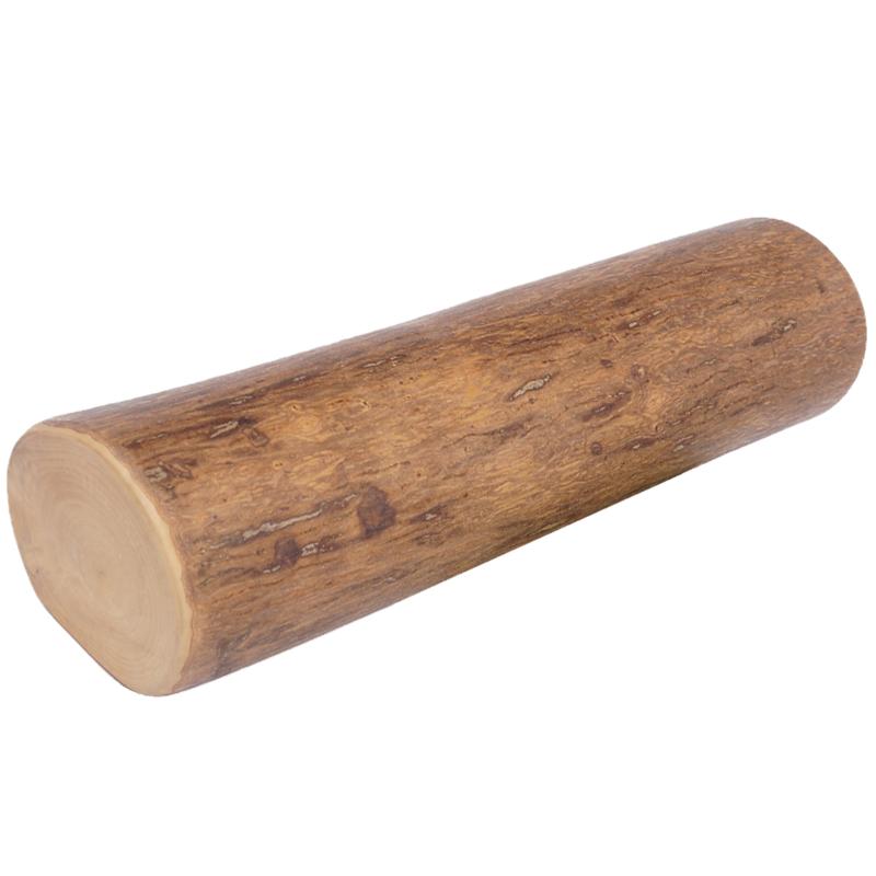 杜仲林带皮杜仲圆形颈椎枕木枕头圆木枕护颈枕颈椎枕包邮支持定做