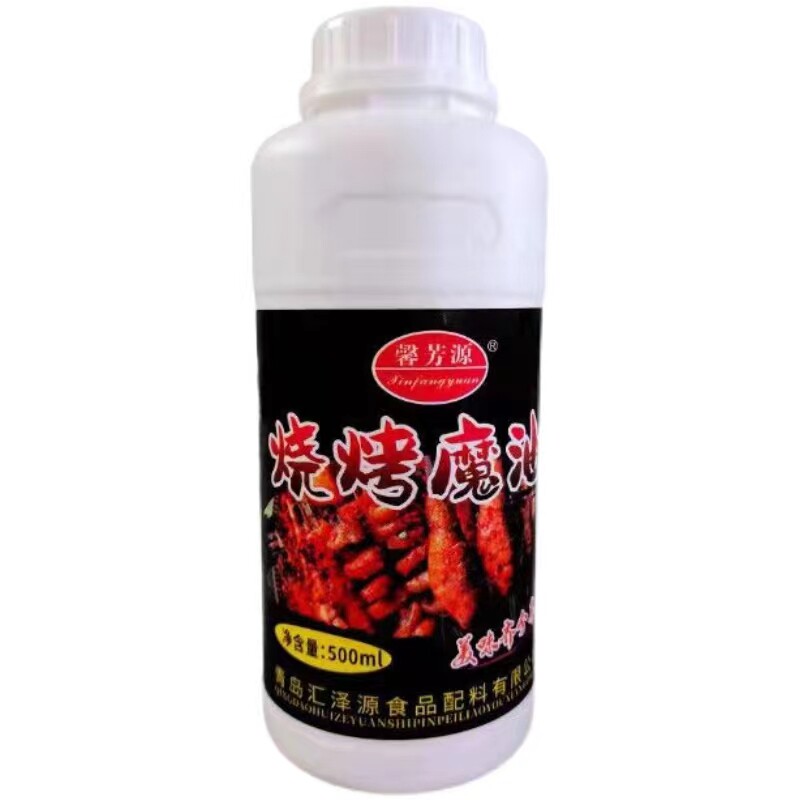 烧烤魔油商用调味铁板鱿鱼面筋