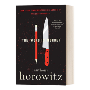 英文原版小说 The Word Is Murder 关键词是谋杀 安东尼·霍洛维茨 英文版 进口英语原版书籍