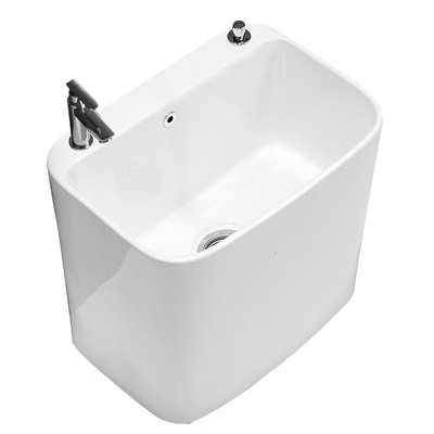 加高落地式卫生间大小号洗拖把池