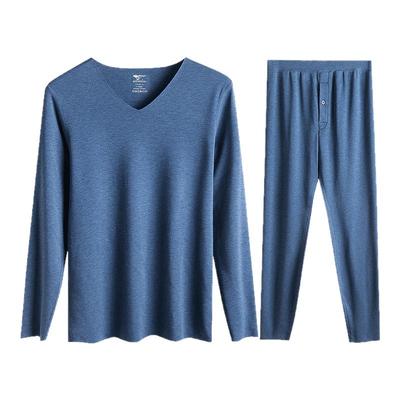 七匹狼德绒发热纤维保暖内衣套装