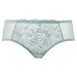 歌瑞尔纯欲蕾丝裸感亲肤内裤女零感透气柔软中腰三角裤底裤衩多款