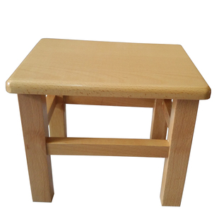 客厅沙发小矮凳实木凳子榉木方凳板凳实用换鞋凳家用整装精品特惠