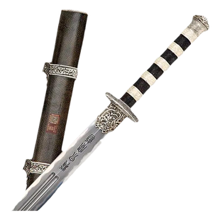 正品龙泉宝剑尚方天子剑张叶胜作品花纹钢收藏刀剑未开刃旗舰店