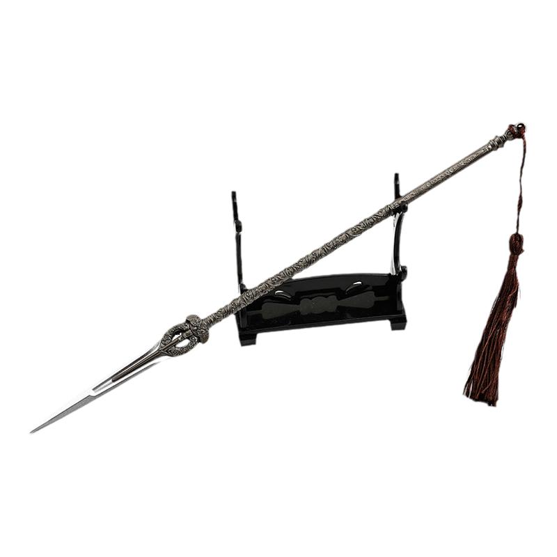22CM少马银月枪全金属武器模型