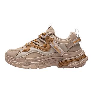 回力男款厚底老爹鞋2026年春夏季新款运动鞋复古潮流休闲跑步鞋