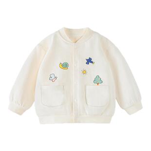 宝宝卫衣外套2026新款春秋款男童上衣女童春装婴幼儿衣服儿童开衫