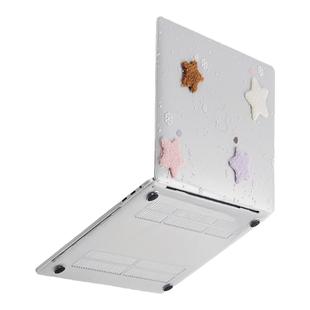 DIY保护壳适用于苹果电脑壳macbook14英寸笔记本新款外壳pro16Air15保护套可贴纸M3M4M5防刮耐磨防泼防污