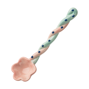 仙女小勺子陶瓷勺儿童汤匙家用精致汤勺咖啡勺搅拌勺甜品勺吃饭勺