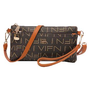 2026新款百搭气质单肩斜挎小包印花软皮可放手机潮手拿包女小包包