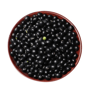 东北黑芸豆500g肾形黑皮白心老品种黑龙江明水县杂粮农家自产黑豆