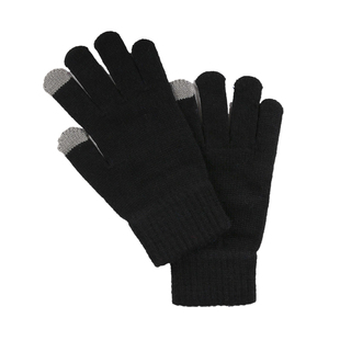 羊绒触屏手套纯羊绒冬天可触手机屏五指骑行防寒男女保暖情侣款