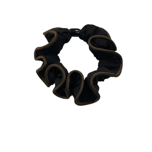 日韩新款裙摆皱褶大肠发圈ins少女丸子头绳扎发皮筋弹力发饰头饰