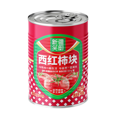 25年产笑厨新疆西红柿块番茄块