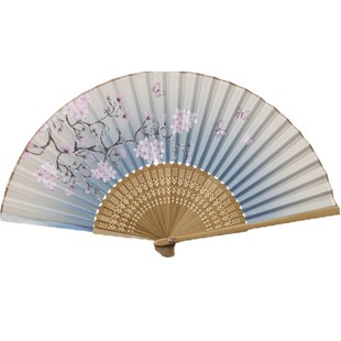 7寸全竹扇子中国风手工折扇苏杭州如意高级檀香扇男女士定制古风