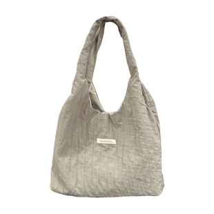 韩系ins慵懒风单肩包 简约休闲托特包大容量学生手提袋帆布包包女