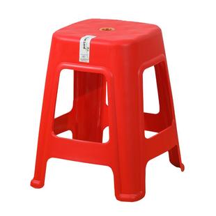 塑料凳子加厚板凳家用餐桌凳简约方凳经济型高凳防滑椅子耐用矮凳