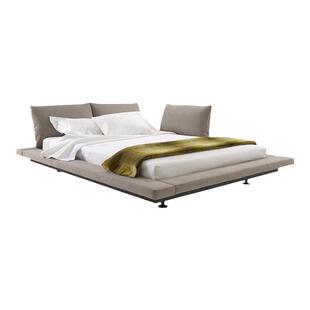 写意空间主卧布艺床可移动靠枕peter-maly可定制设计师创意功能床