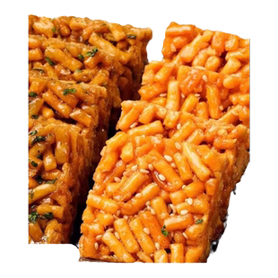 老式沙琪玛硬脆琪玛酥萨其马糕点8090后怀旧小零食品休闲小吃整箱