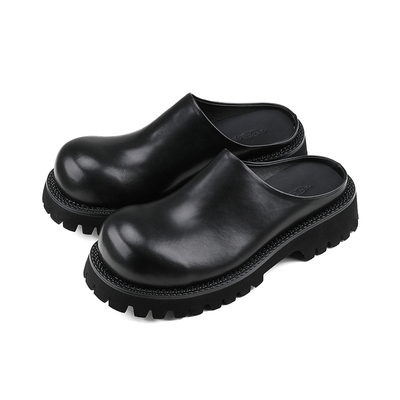 韩桥日记包头半拖穆勒德比拖鞋男