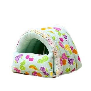 小宠仓鼠刺猬棉窝花枝蜜袋鼯荷兰猪龙猫金丝熊保暖过冬天睡房小窝