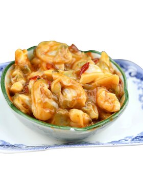 麻辣鲜蛤100g盒装即食香辣海鲜