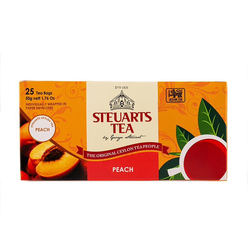 STEUARTSTEA水果茶桃子味红茶