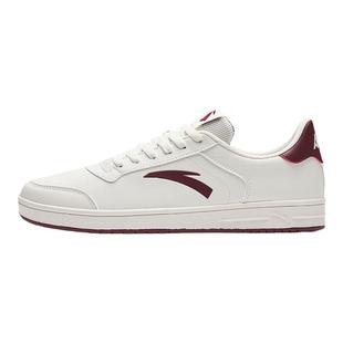 安踏男鞋小白鞋百搭白色板鞋冬季新款低帮减震透气男士休闲运动鞋