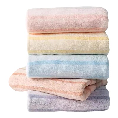 毛巾珊瑚绒加厚吸水不掉毛