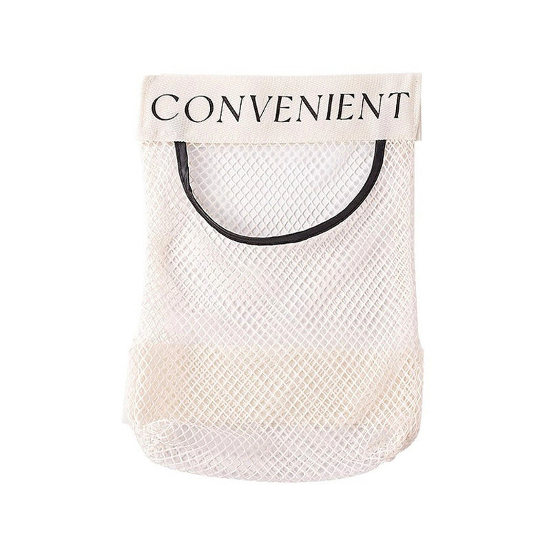 垃圾袋收纳神器厨房装塑料袋收纳神器壁挂式魔术贴大容量网兜盒子