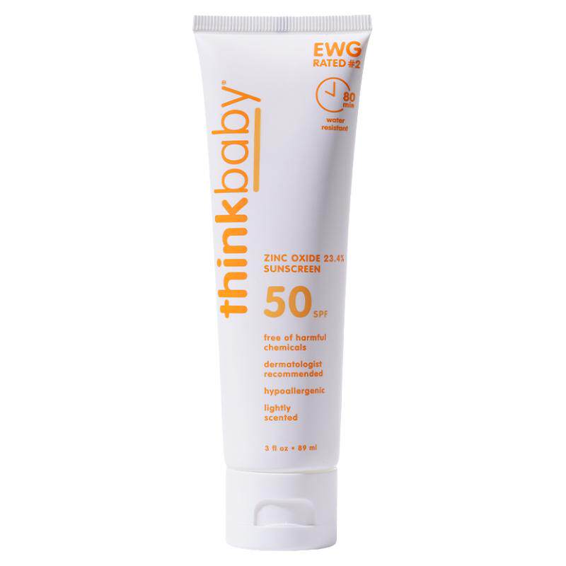 thinkbaby美国防晒霜婴幼儿宝宝儿童SPF50物理军训神器学生常备