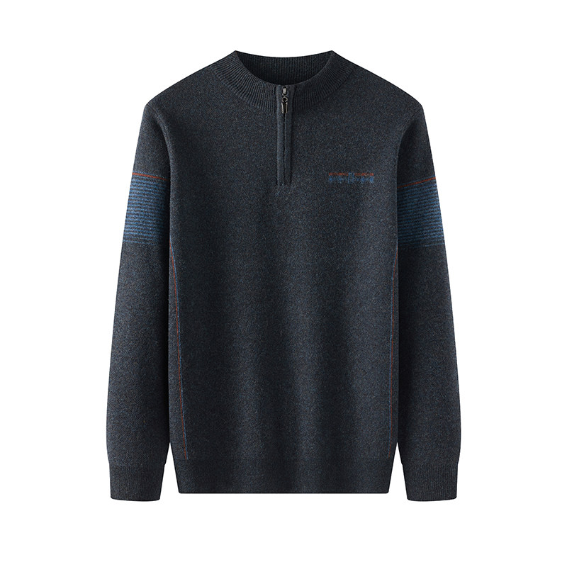 PARALEU长袖圆领纯羊毛衫