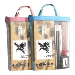 马利国画颜料初学者套装国画套装小学生中国画工具套装收纳水彩水墨画材料全套马利牌国画颜料旗舰店12色24色