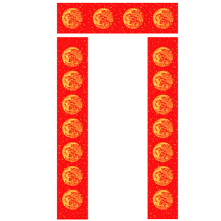 2026马年对联纸新款空白手写春联纸自写红纸万年红大红春联专用纸描红七言五言龙凤福字春节书法高档蜡染宣纸