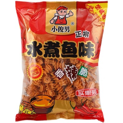 小俊男比萨卷膨化食品