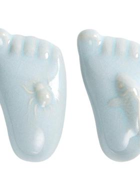 陶瓷摆件汝窑茶桌茶宠汝瓷装饰品