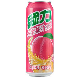 绿力水蜜桃果蔬汁饮料好喝清爽
