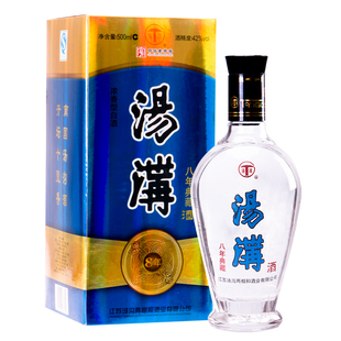 汤沟典藏八年 42度500ml*6瓶整箱装 国产浓香型酒 送礼袋粮食酒