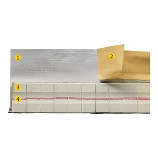 二保焊焊接用陶瓷衬垫平面直角圆柱垫片单面焊双面成型气保焊寸垫