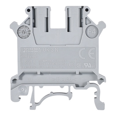 菲尼克斯UK3N直通螺钉接线端子