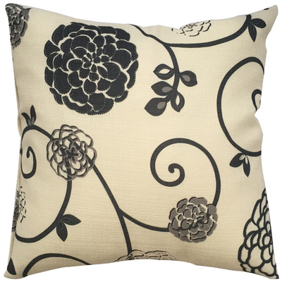 含芯大号北欧纯色棉麻汽车抱枕套